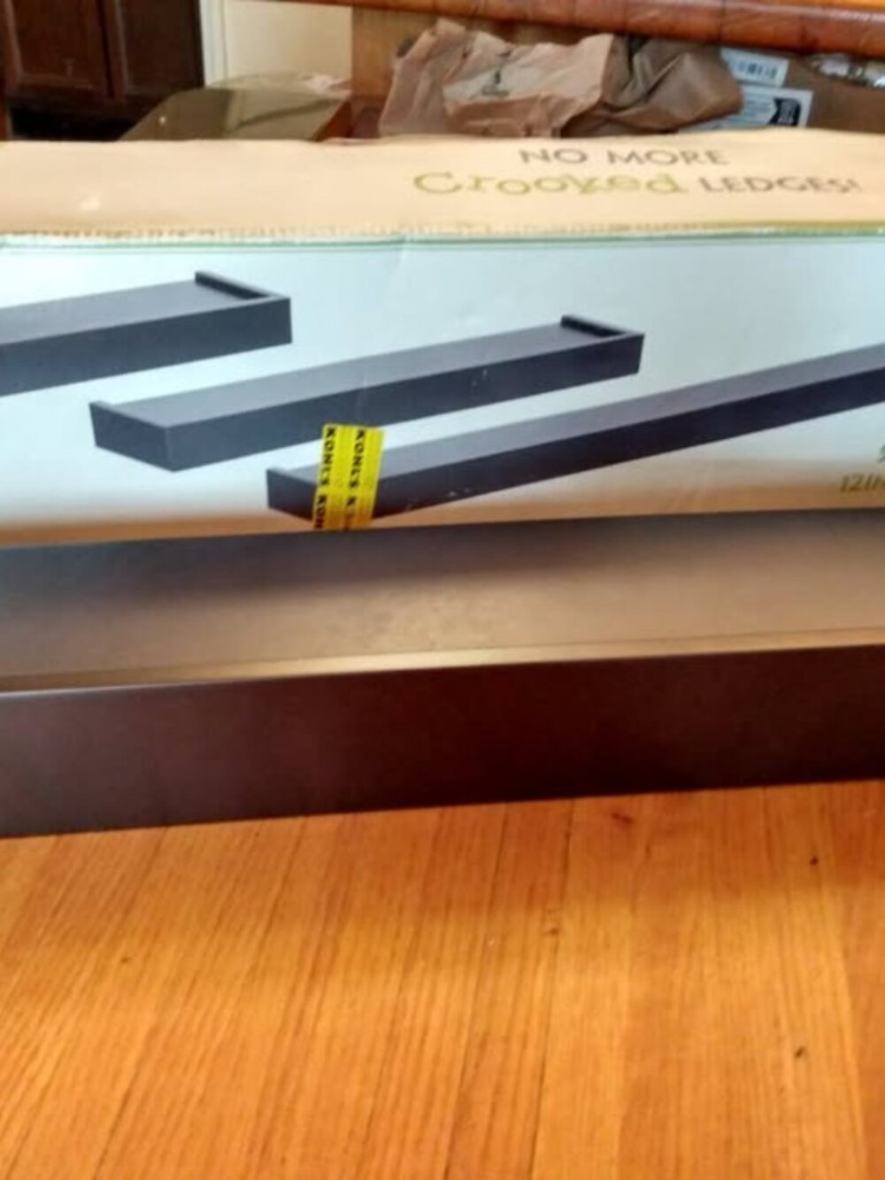 Set of 3 Burnes Ledges Floating Wall Display Shelves